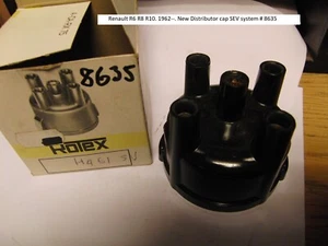 Renault R6 R8 R10. 1962--. New Distributor cap SEV system # 8635 - Picture 1 of 4