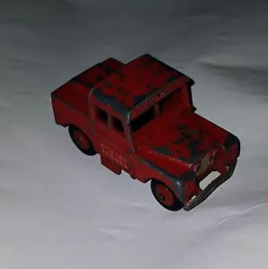 Dinky Toys 255 Red Mersey Tunnel police Land Rover - Picture 1 of 2