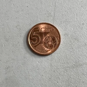 2000 Euro Spain Espana Coin Currency -- 5 Cent Cervantes - Picture 1 of 2