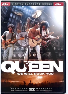QUEEN "WE WILL ROCK YOU" CONCERT DVD WITH DTS DIGITAL SURROUND SOUND COMPLETE - Imagen 1 de 2