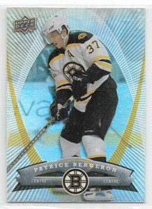 Patrice Bergeron Boston Bruins 2008-09 Upper Deck McDonald's #4