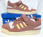 Adidas Originals Forum 84 Low Clay Strata Trainers Size 9 Corduory Look Suede