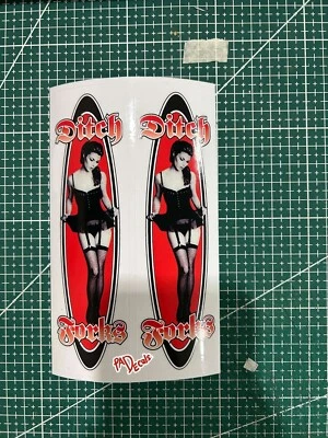 S&M Ditch Fork bmx sticker decals - Image 1 of 2