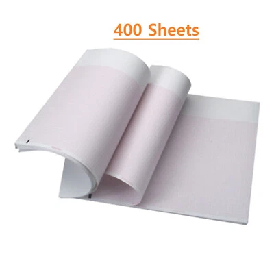 Papel térmico 400 Welch Allyn ECG ECG plegable en Z para ELI 150, ELI 150C #9100-028-50 Foto 1 de 4