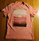 Express Men's S Small Ocean Water Beach Sunset Cotton Tee T-Shirt Tropical
