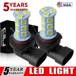 Par de luces LED 6000K blancas para Dodge Ram 1500 2500 3500 2002-2005 9005 9145 H10 - Imagen 1 de 14