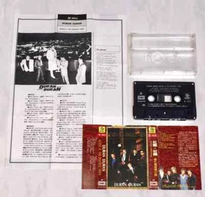 Duran Duran 1983 Seven & The Ragged Tiger Taiwan Edit Cassette Tape Promo Insert - Picture 1 of 6