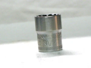 MAC Tools 3/8" Drive 17mm Shallow Chrome Spline Socket X17SMMR - Picture 1 of 4