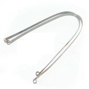 Lambretta Scooter Petrol Fuel Tank Straps Belt Pair GEc - Picture 1 of 3