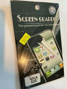 Nokia Lumia 520 Screen Guard Protector in Clear SCG4538. Brand New & Sealed pack - Picture 1 of 2