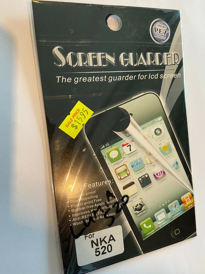 Nokia Lumia 520 Screen Guard Protector in Clear SCG4538 Brand New & Sealed pack - image 1 of 2