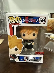 Funko Pop! Vinyl: Bleach - Ichigo Kurosaki #59 Hot Topic Pre Release Exclusive - Picture 1 of 7