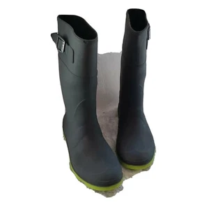 KAMIK The Raindrops Rain Boot Youth Size 5 Gray/Green - Picture 1 of 7
