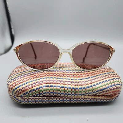 Armação de óculos Elizabeth Arden E-690-3 CE 135 torta e ouro para seu próprio RX - Imagem 1 de 4