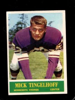 1964 PHILADELPHIA #110 MICK TINGELHOFF EX (RC) VIKINGS *X72827 - Image 1 of 2