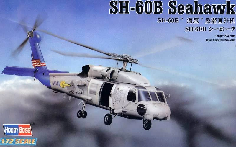 Hobbyboss - SH-60B 60 B Seahawk Hsl 47 Saberhawks & Hsl 41 - 1:72 Modèle-kit - Image 1 of 1