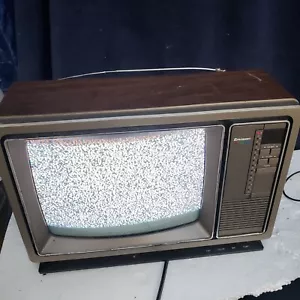 ENVISION EM3921R CRT Retro Gaming 13" TV Woodgrain Body. Vintage. No Remote. - Picture 1 of 4