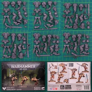 Blood Angels Sanguiniusgarde Space Marines Single Figures Warhammer 40,000 - Picture 1 of 65