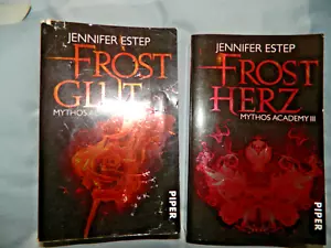 MYTHOS ACADEMY Band 3+4: FROSTHERZ + FROSTGLUT Jennifer Estep - Bild 1 von 2
