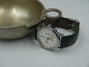 Jaeger LeCoultre Chronograph Master Control 1863 - Stainless Steel & Croco Band
