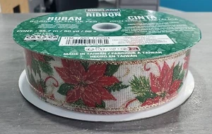 KIRKLAND SIGNATURE WIRE EDGED RIBBON, CHOOSE DESIGN *NEW - Picture 1 of 39