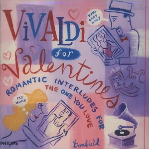 Vivaldi for Valentines CD (Phillips, 1996) VGC, Free Post - Picture 1 of 2