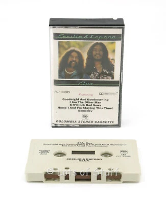 Cecilio & Kapono - Elua Cassette 1975 PCT 33689 Columbia Hawaiian Tested - Image 1 of 4