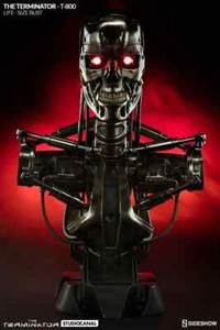 Sideshow Terminator 1:1 scale Endoskeleton Lifesize Bust figure Brand New - Picture 1 of 4
