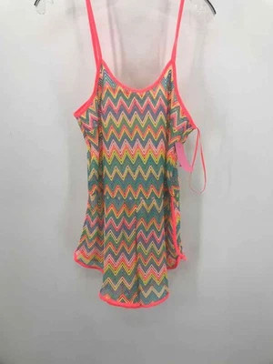 Pre-Owned Papaya Pink Size Medium Sleeveless Romper - Image 1 of 3