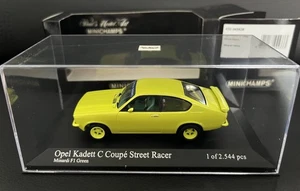 Minichamps Opel Kadett C Coupe Street Racer Minardi Gelb 1:43 OVP - Bild 1 von 3