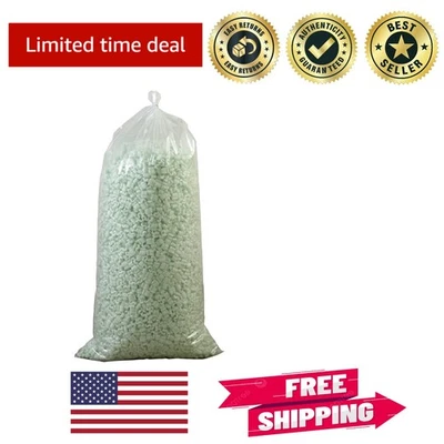 Versátiles cacahuetes blancos de embalaje de 7 pies cúbicos para soluciones de mudanza y almacenamiento Foto 1 de 2