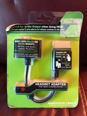 2013 Mad Catz Xbox 360 Headset Adapter For HDMI Connections New - Image 1 of 2