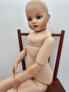 Bru Jne Doll To Dress Artist Reproduction Bisque Head Arms Composition Body 24" - Picture 1 of 17