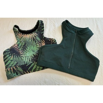 Lote de 2 Sujetadores Deportivos Lorna Jane Cuello Alto Correr Gimnasio Atletismo Yoga Fitness S? Foto 1 de 4