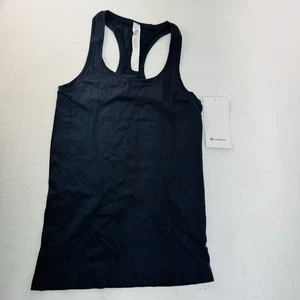 Camiseta sin mangas Lululemon Swiftly Tech Racerback 2.0 Race talla 4 / NEGRA - Imagen 1 de 3