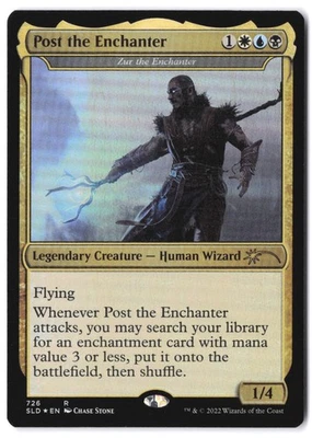 Post the Enchanter - Zur the Enchanter 726 SLD MTG NM Foil - Image 1 of 2