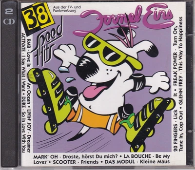 -2173- Formel Eins - 38 Speed Hits - Doppel-CD- vg++ - Bild 1 von 2