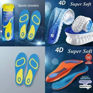 NEU Scholl Gel Activ Everyday Shock Absorption Einlegesohlen Herren (UK8-13) Damen (UK4-8) - Bild 1 von 16