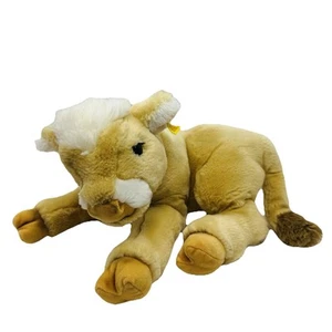 VTG Steiff Calf Cow Plush Reclining Calf 3795/27 StuffedToy Western Germany Read - Picture 1 of 15