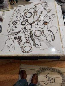 1 Pfund Sterling Silber Schmuck - Bild 1 von 19