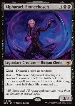 Magic/MTG Alpharael, Erwählter des Steins EOE-87 Mythic Deutsch Neu - Bild 1 von 2