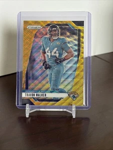 2024 Prizm Travon Walker Gold Wave Prizm #07/10 Jacksonville Jaguars - Picture 1 of 2
