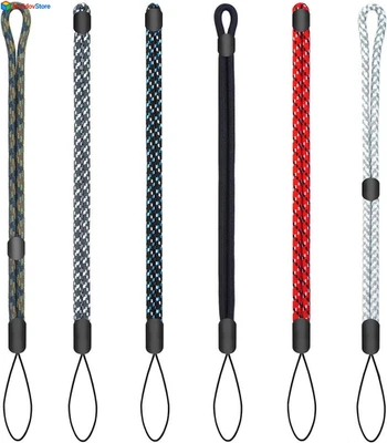 6件装可调节腕带挂绳尼龙手带适用于手机相机USB闪光灯  — 第 1/4 张图片