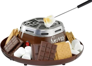 NEU Nostalgie Tischplatte Indoor Elektrisch S'mores Maker - Smores Kit - Bild 1 von 3