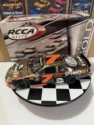 RARE* DOOR # WHITE GOLD ELITE Danica Patrick #7 GoDaddy 2010 Impala 1/24 Diecast - Image 1 of 4