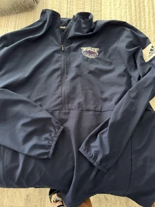 FAU Eulen Windbreaker Herren Extra Large Navy Florida Atlantic Team Issued Adidas - Bild 1 von 6