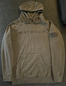 Matbock Pullover Felpa con Cappuccio Verde Scuro Taglia M Più Veloce Guerrieri Coulisse - Foto 1 di 9