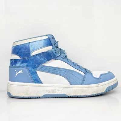 Puma Boys Rebound LayUp 395109-01 White Basketball Shoes Sneakers Size 6.5 - Image 1 of 4