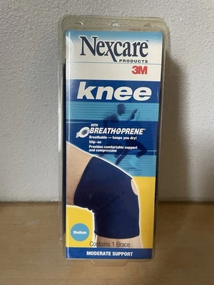 Винтажный 2005 Nexcare 3M колена дыхательный бандаж средний 14-16 дюймов 1 Упаковка новый в коробке - Изображение 1 из 3