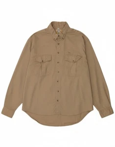 CAMEL ACTIVE Mens Shirt Large Brown BO01 - Picture 1 of 4